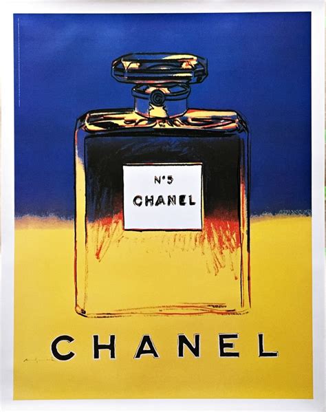 andy warhol chanel no 5 print|chanel no 5 painting.